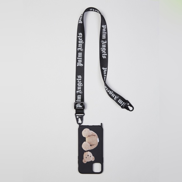 Palm Angels Teddy Bear iPhone 11 Pro Neck Case, New w/Tag - Picture 8 of 8